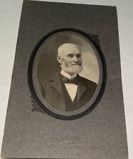 Rare Antique American ID'd Man Andrew Hunter Danbury Connecticut Cabinet Photo picture