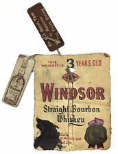 Windsor Bourbon Whiskey Label String Puzzle Game Vintage Cincinnati Ohio  picture