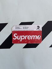 Supreme MTA Metro Card Collectible (expired) picture