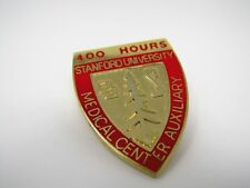 Vintage Collectible Pin: Stanford University Medical Center Auxiliary 400 Hours picture