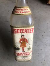 L@@K Vintage  American Airlines Beefeater Gin Bottle (94 Proof 4/5 Quart ) picture