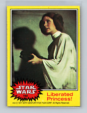 1977 Topps Star Wars Series 3 Yellow Liberated Princess #192 picture