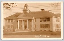 Postcard High School, Thomaston, Maine RPPC C46 picture