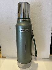 Vintage  Stanly Aladdin A944DH Stainless Steel Thermos 1 Quart USA Tested Works picture