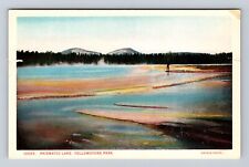 Yellowstone National Park, Prismatic Lake, Series #10095, Vintage Postcard picture