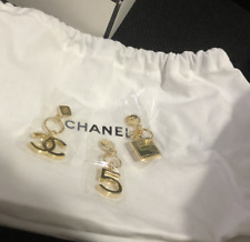 CHANEL 2023 Holiday Charm Set of 3 Gift novelty with 1 pcs White Drawstring Bag picture