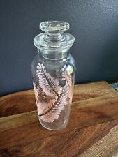 Vintage MCM Glass Apothecary Jar 8