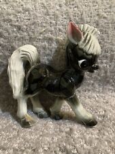 Vintage Big Eye Pacific Japan Pony Horse Figurine Anthropomorphic Ceramic picture