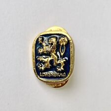 Vintage Lowenbrau Beer Gold Tone Lapel Pin picture