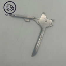 1PCS  6 in 1 Utile-Key Mini Screwdriver Key Ring Chain Pocket Knife Multi-T picture