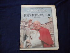 2005 APRIL 3 CHICAGO SUN-TIMES NEWSPAPER - POPE JOHN PAUL II DIED - NP 5948 picture