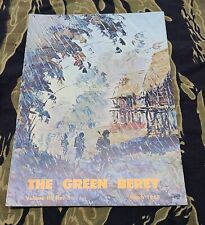 Original - The Green Beret Magazine - March 1968 - 5th Special Forces Vietnam picture