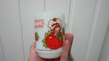 Vintage 1980's  Strawberry Shortcake Anchor Hocking Milk Glass Mug picture