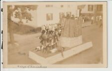 RPPC Newburyport Massachusetts 1931 Parade Float 17 Real Photo Card MA UN-POSTED picture