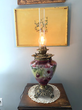 Antique Success Electrified Oil Lamp picture