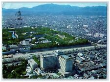 c1960 International Hotel Aerial View Buildings Temple Road Kyoto JP Postcard picture