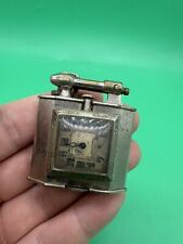 Vintage Art Deco Triangle Cigarette Lighter Rocail Swiss Watch For parts/Repair picture