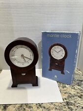 Rare Vintage MICHAEL GRAVES Wooden Desk Mantel Clock with DRAWER 7.5”H NEW + BOX picture
