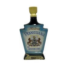 Jim Beam Historic Pennsylvania Keystone State Whiskey Decanter Empty Bottle picture