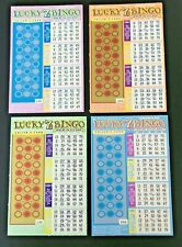 Lucky 7s Bingo Instant MINT Lottery Tickets 4 diff., expired ,  no cash value picture