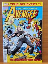 True Believers: Captain Marvel - Avenger  #1 NM Marvel 2019 picture