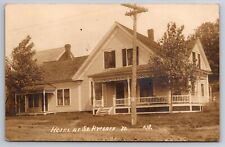 Hotel at South Ryegate Vermont VT c1910 Real Photo RPPC picture