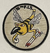 USAF 16th Fighter Interceptor Squadron Patch picture