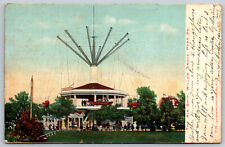 Postcard The Air Ship Willow Grove Park Undivided Back c1906 Philadelphia, PA E3 picture