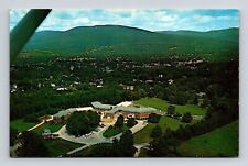 Bennington Vermont Henry W Putnam Memorial Aerial View Chrome UNP Postcard picture