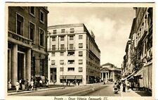 Italy Austria Trieste Triest - Corso Vittorio Emanuele III old sepia postcard picture