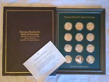 Norman Rockwell's Spirit of Scouting Limited Edition Sterling Silver Coin Set picture