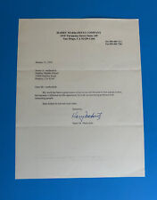 Harry Markowitz (Nobel Prize Economics 1990) Hand Autographed Signed Banking FDC picture