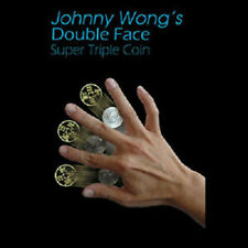 Double Face Super Triple Coin (Morgan Dollar) by Johnny Wong Close up Magic Fun picture