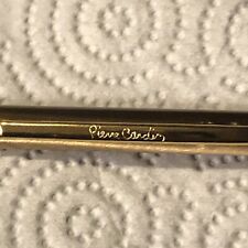 VINTAGE Pierre Cardin Mechanical Pencil Brushed Gold Tone Add. picture