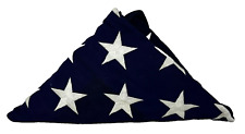 50 Star Valley Forge USA Presentation Burial Casket  Flag Cotton Bunting Army picture