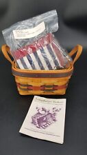 Longaberger All Star Trio Basket Set~AUGUST 1993 ONLY~PATRIOTIC AMERICANA FLAG picture