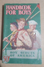 Vintage  - BOY SCOUTS OF AMERICA Handbook for Boys- -1945 Paperback  picture