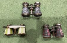 Group Lot Of 3 Antique Opera Glasses picture