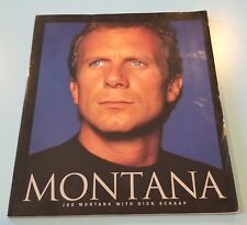 Joe Montana Signed Autographed Book Montana Dick Schaap San Francisco 49ers HOF picture