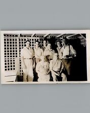 Antique 1940's Visiting The Air Raid Shelter - Black & White Photography Photo picture