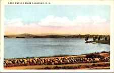 Lake Paugus from Lakeport, New Hampshire. Postcard. AY. picture