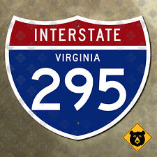 Virginia Interstate 295 road sign 1961 highway route marker Richmond 21x18 picture