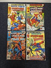 Marvel Team-Up Lot of 4 #s 72, 73, 75, 77 Spider-Man Iron-Man Daredevil picture