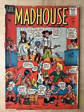 MADHOUSE #2-1957-AJAX-MAD COMIC IMMITATOR-SATIRE--PARODY--WEIRD HUMOR-RARE picture