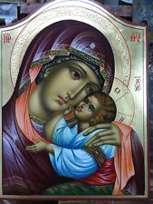 Orthodox icon 30x40m , handpainted , handamde , gift , Mother of God picture