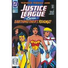 Justice League Europe #42 in Near Mint minus condition. DC comics [f% picture