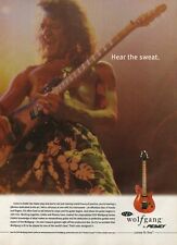 2002 Eddie Van Halen EVH Wolfgang by Peavey - Vintage Guitar Ad picture