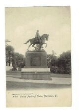 RPPC Harrisburg Pennsylvania PA Postcard Statue General John Frederic Hartranft picture