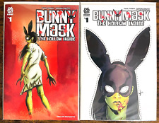 BUNNY MASK THE HOLLOW INSIDE #1 LOT A MUTTI COOVER MASK VARIANT AFTERSHOCK NM picture