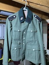 WW2 Hessen Antique German SS Army Tunic, Repo. Size M/L picture